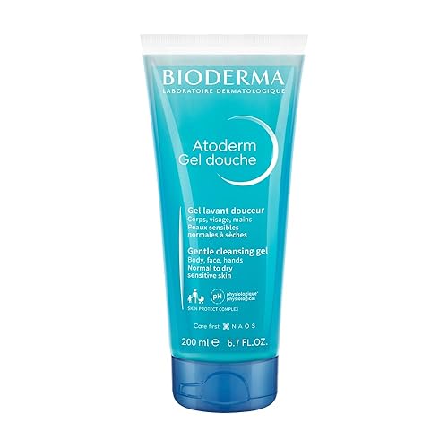 Bioderma Atoderm Shower Gel - Moisturizing Body and Face Wash, 6.67 Fl Oz