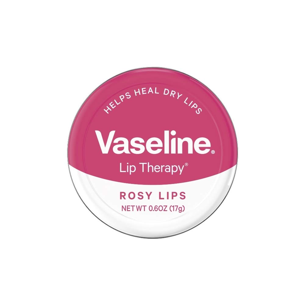 Vaseline Lip Therapy Lip Balm, Rosy Lips 0.6 oz (Pack of 11)
