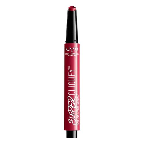 NYX PROFESSIONAL MAKEUP Super Cliquey Matte Lipstick, Risktaker, 0.05 Ounce