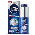 NIVEA MEN Age Defense Advanced Face Serum for Dark Spots with Thiamidol (TM) + Hyaluronic Acid, Fast-Absorbing Face Serum for Men Helps Reduce Look