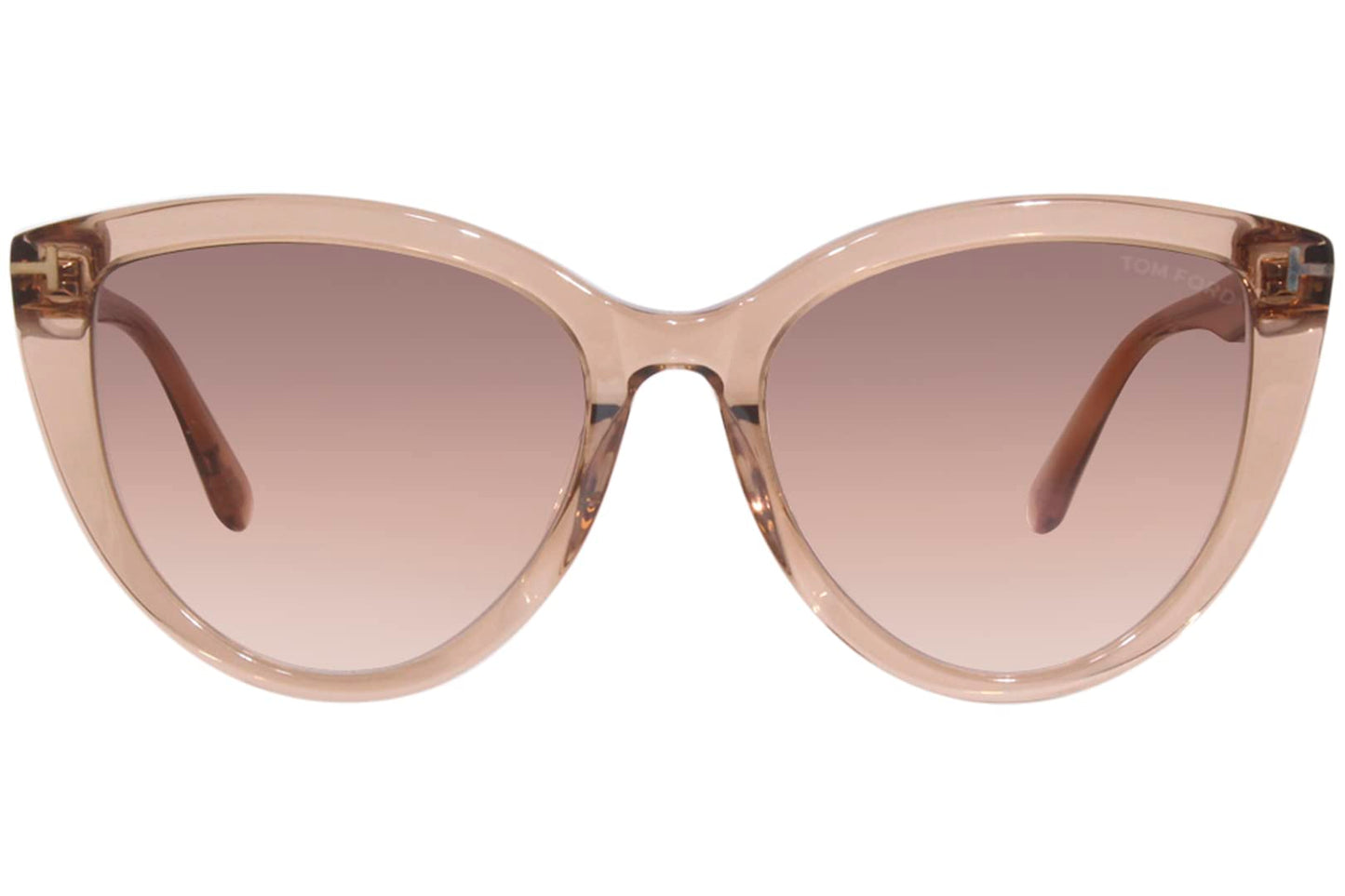 Tom Ford ISABELLA-02 FT 0915 Transparent Light Brown/Brown Pink 56/18/140 women Sunglasses
