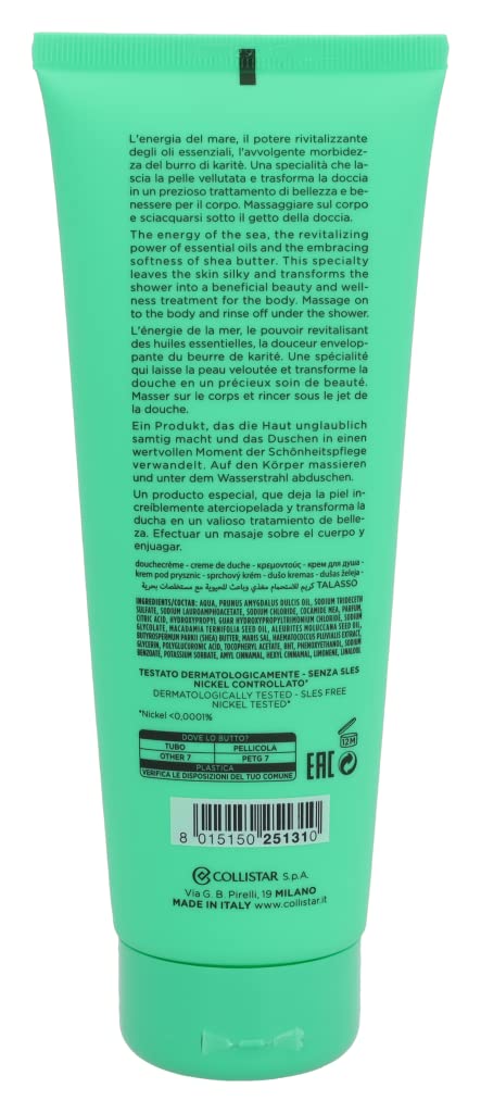 Collistar Talasso Nourishing Revital Shower Cream