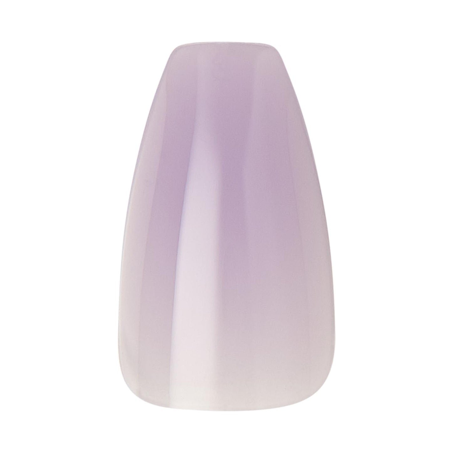 KISS Gel Fantasy, Press On Nails, Nail glue included, 'Quince Jelly', Purple, Medium Size, Coffin Shape, Includes 28 Nails, 2g glue, 1 Manicure Stick Beauty & Personal Care KISS
