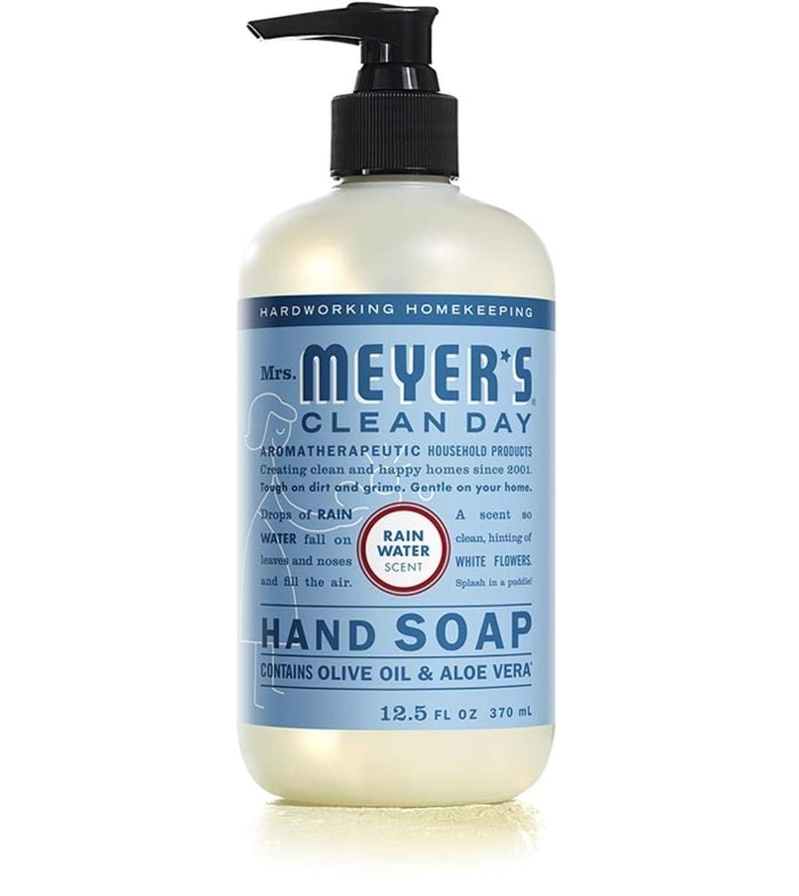 Mrs. Meyer's Clean Day Liquid Hand Soap 6 Scent Variety, Lavender, Rainwater, Oat Blossom, Plumberry, Lemon Verbena, Basil, 12.5 oz, 6 Count Beauty and Personal Care Mrs. MEYER'S
