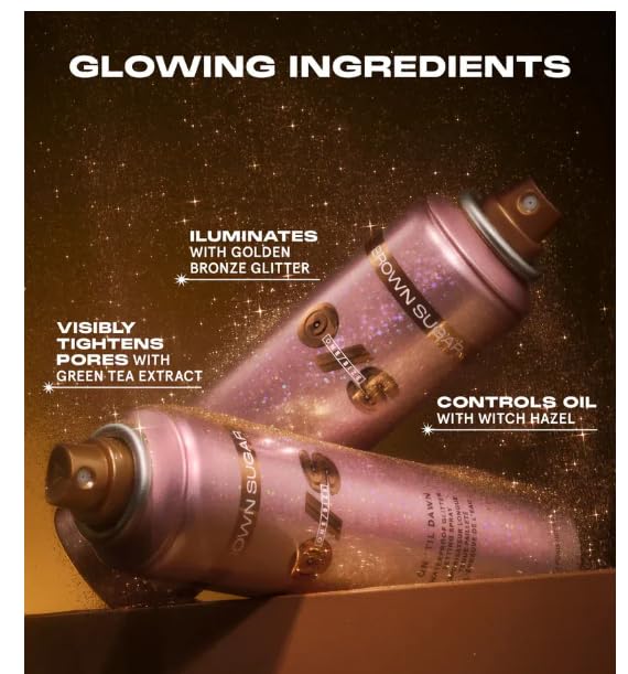 Brown Sugar Glitter Setting Spray Waterproof & Long-lasting by ONE/SIZE