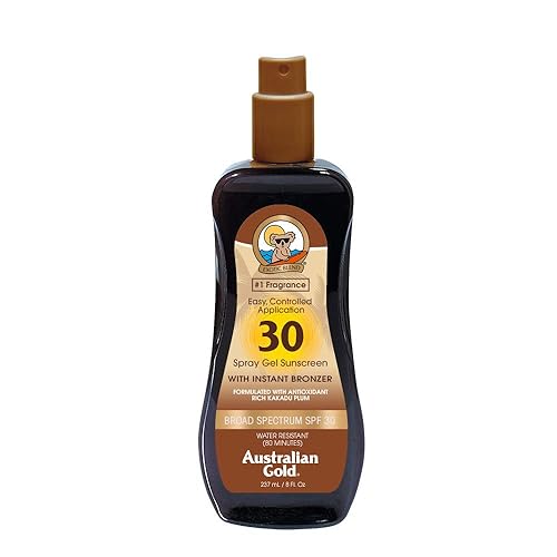 Austrlian Gold Spray Gel With Bronzer Spf30