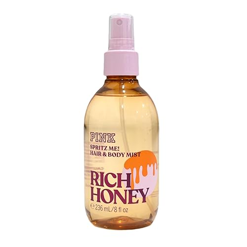 Victoria's Secret Pink Hair & Body Mist 8 Fl Oz (Rich Honey)