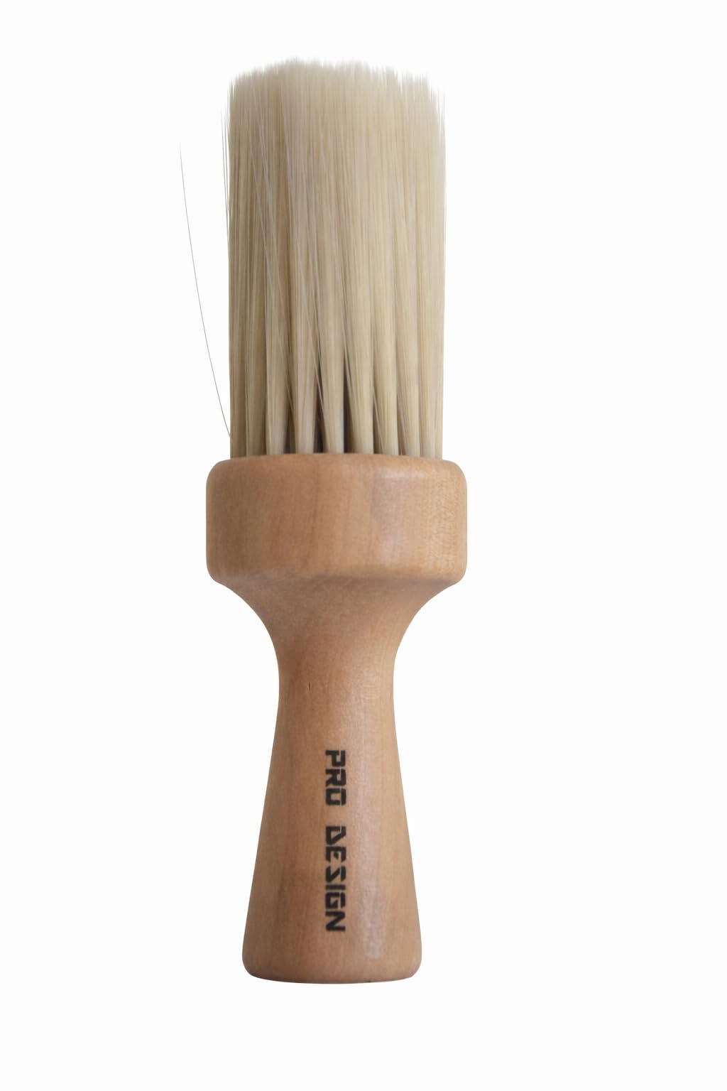 Pro Design Professional Barber Neck Duster Brush with Soft Bristles, Wooden Handle, for Hair Styling and Grooming (1 Pack) Beauty and Personal Care Pro Design