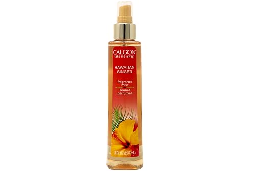Calgon Hawaiian Ginger Fragrance Body Mist 8 oz ( Pack of 9)