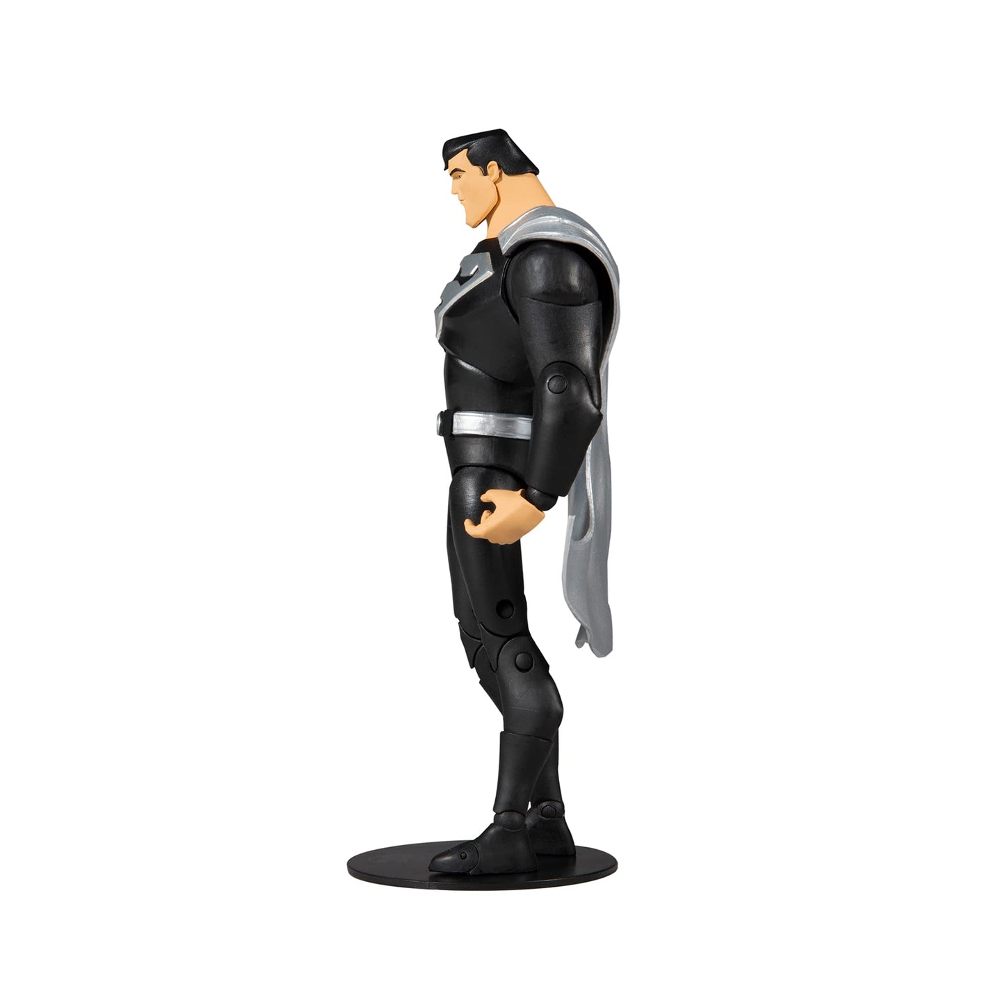 McFarlane Toys DC Multiverse Superman Black Suit Variant (Superman: The Animated Series) 7" Action Figure with Accessories