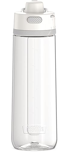 THERMOS, ALTA Series, Hydration Bottle with Spout 24 Ounce, Sleet White