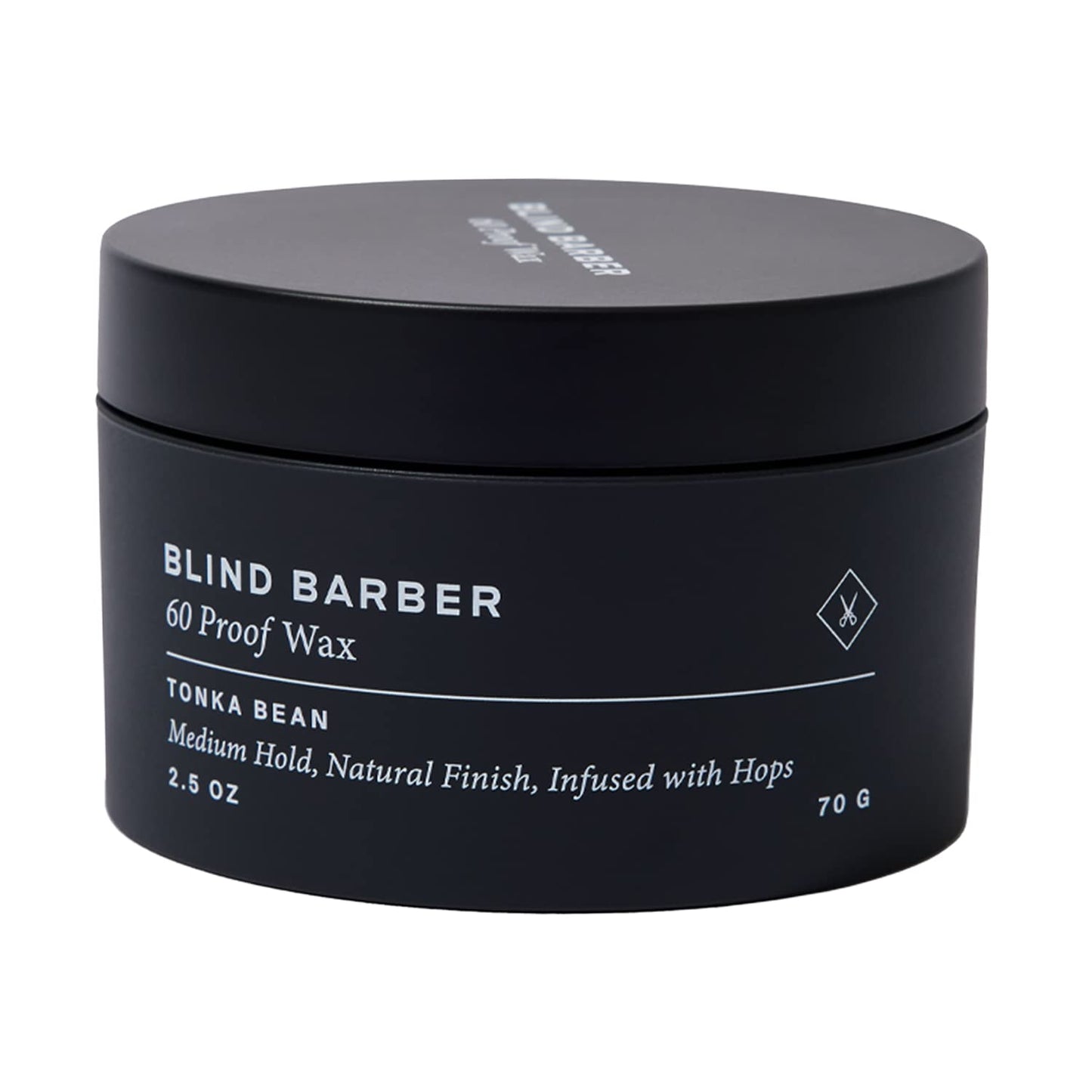 Blind Barber 60 Proof Hair Wax for Men - Water-Based Wax for Hair Styling - Medium, Workable Hold & Shine - Made with Volumizing Hops Extract