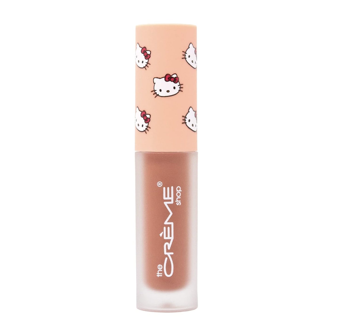 The Crème Shop x Hello Kitty Kawaii Kiss Hydrating, Rejuvenating Lip Oil with Nourishing Jojoba, Vitamin E & Luxurious Jelly Formula - Peach-Flavored