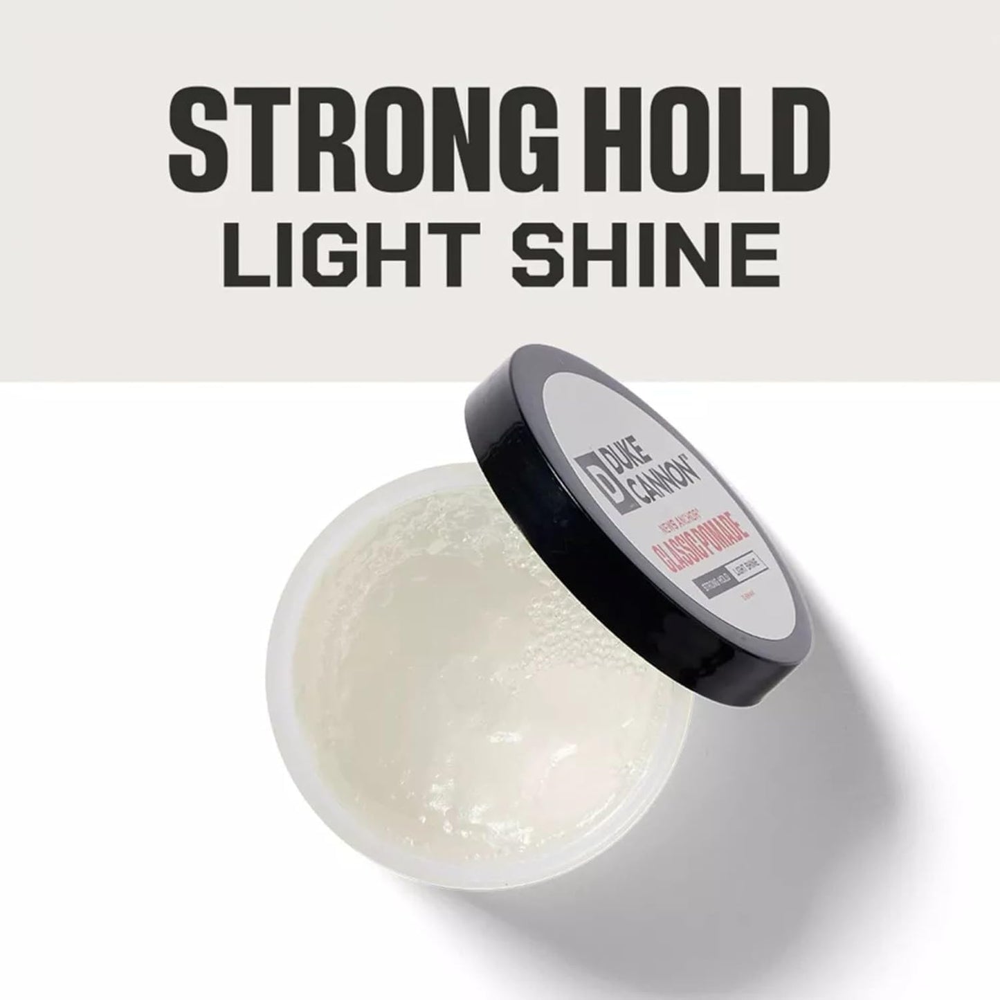 Duke Cannon Supply Co. Flexible - 4.6 oz - Strong Hold, No Shine, Water-Based for Easy Washout, Adds Texture & Volume for Shorter Hairstyles (News