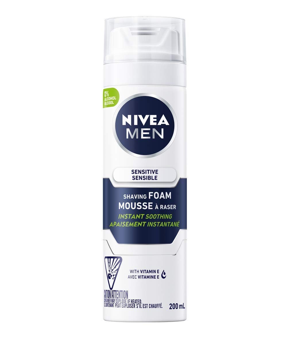 Nivea Men's 6.7-ounce Sensitive Shaving Foam Pack of 1