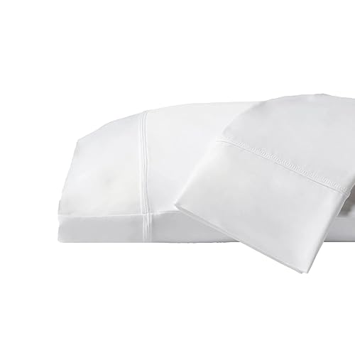 SHEEX Original Performance Cooling Pillowcases, Ultra-Soft Pillowcase Set, 2 Cooling Pillow Covers, King, Bright White