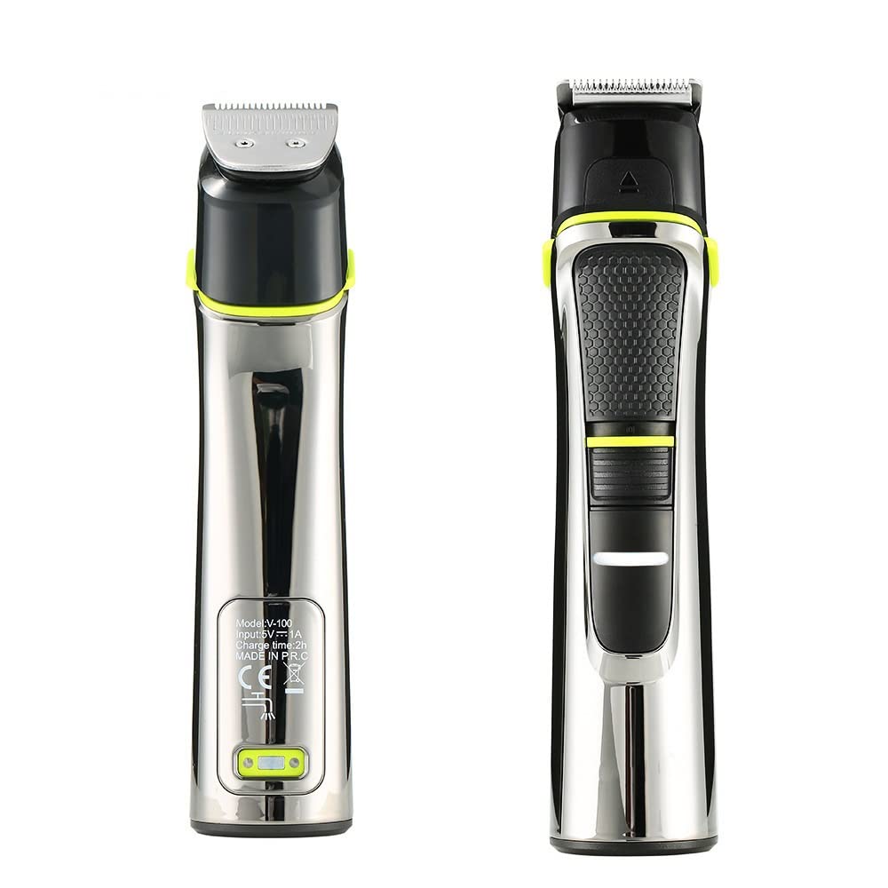 GLESVOWIO Pro Hair Clipper Hair Clipper Rechargeable 5-in-1 Barber Tool Set Electric Hair Clippers for Waterproof Carving and Shaving(Standard) Beauty and Personal Care GLESVOWIO
