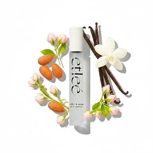 ETLEÉ Twilight Bloom Eau de Parfum 0.34oz, Long Lasting Perfume Inspired by CH Good Girl, Floral Notes With Vanilla, Almond, Amber, Sandalwood, Citrus Beauty & Personal Care ETLEÉ
