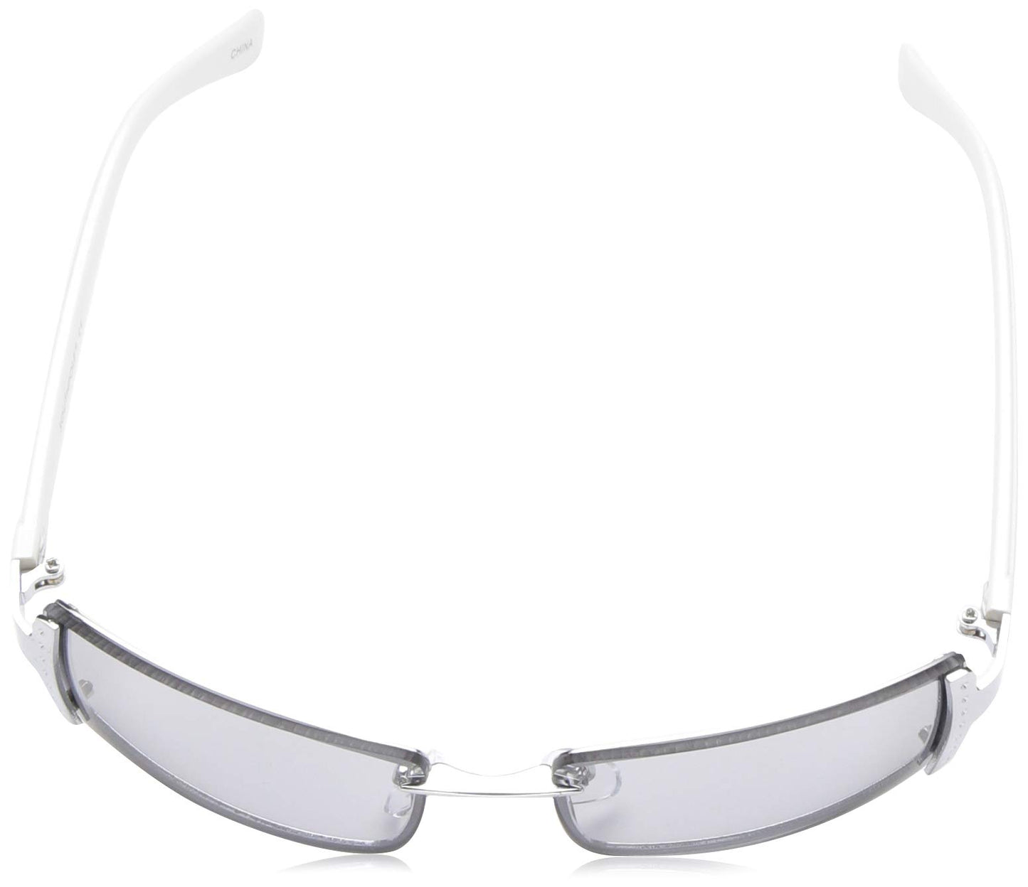 SOUTHPOLE 1022SP Slim Metal UV Protective Rectangular Sunglasses for Women. Trendy Gifts for Women, 65 mm