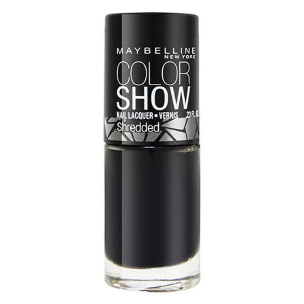 Maybelline Color Show Shredded Nail Lacquer - Carbon Frost - 0.23 oz Beauty & Personal Care MAYBELLINE