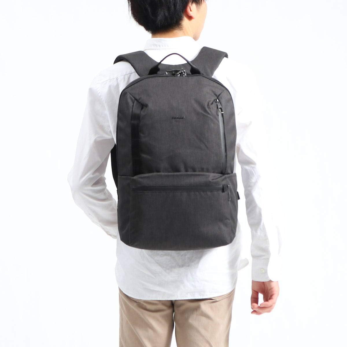 Pacsafe Metrosafe X Anti Theft 20L Backpack - with Padded 15" Laptop Sleeve, Black