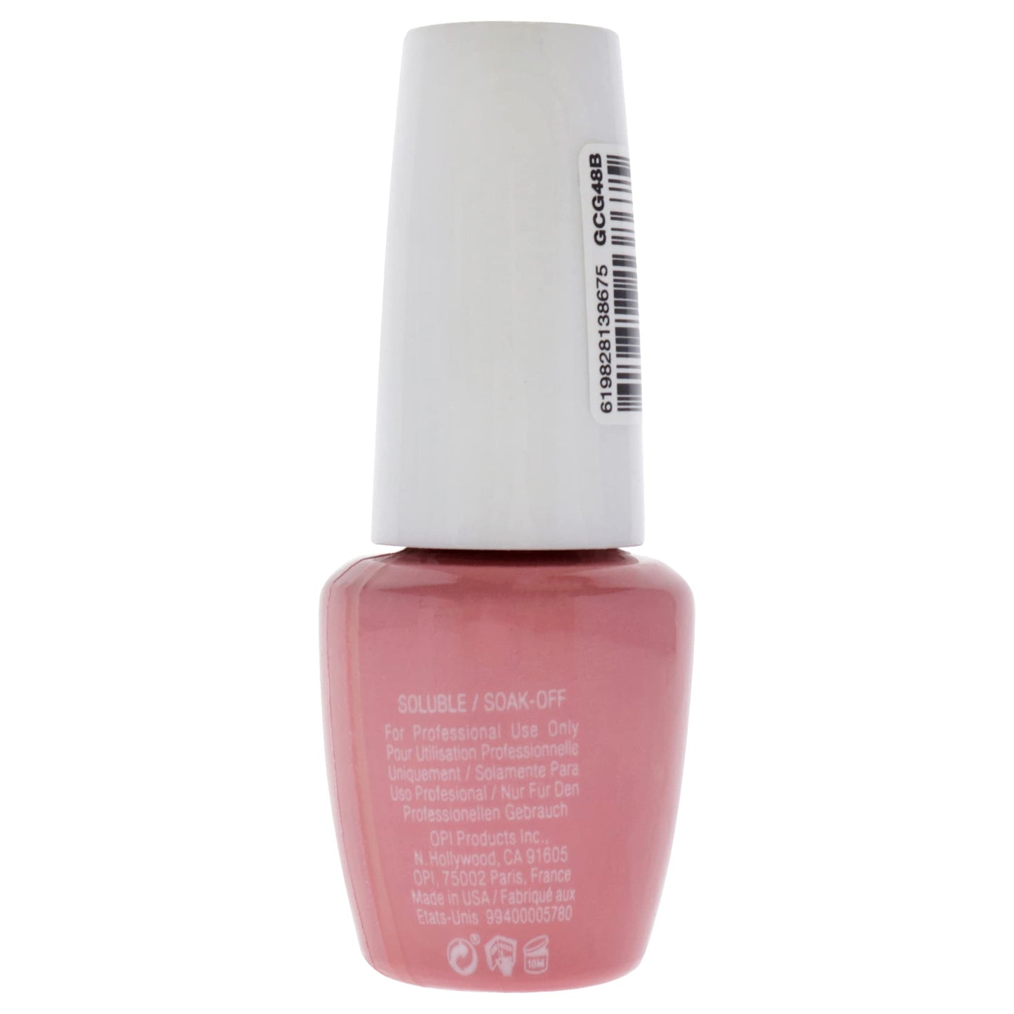 OPI GelColor, Pink Ladies Rule The School, 0.25 Fl. Oz. gel nail polish