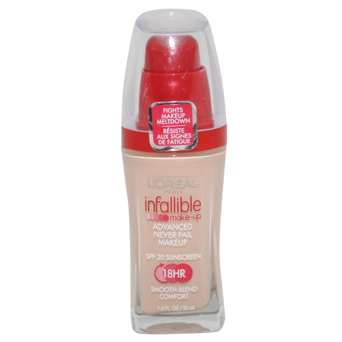 L'oreal Infallible Advanced Never Fail Makeup, Nude Beige, 1-Fluid Ounce