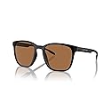 Native Unisex Sunglasses Matte Black Frame, Brown Polarized Lenses, 54MM