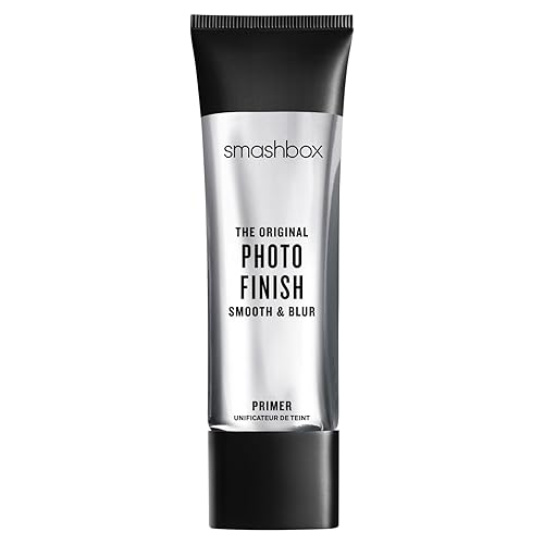 Smashbox The Original Photo Finish Smooth & Blur Makeup Primer | Instantly Smooths and Blurs Fine Lines and Pores | Vitamins A + E, 1.7 Fl Oz