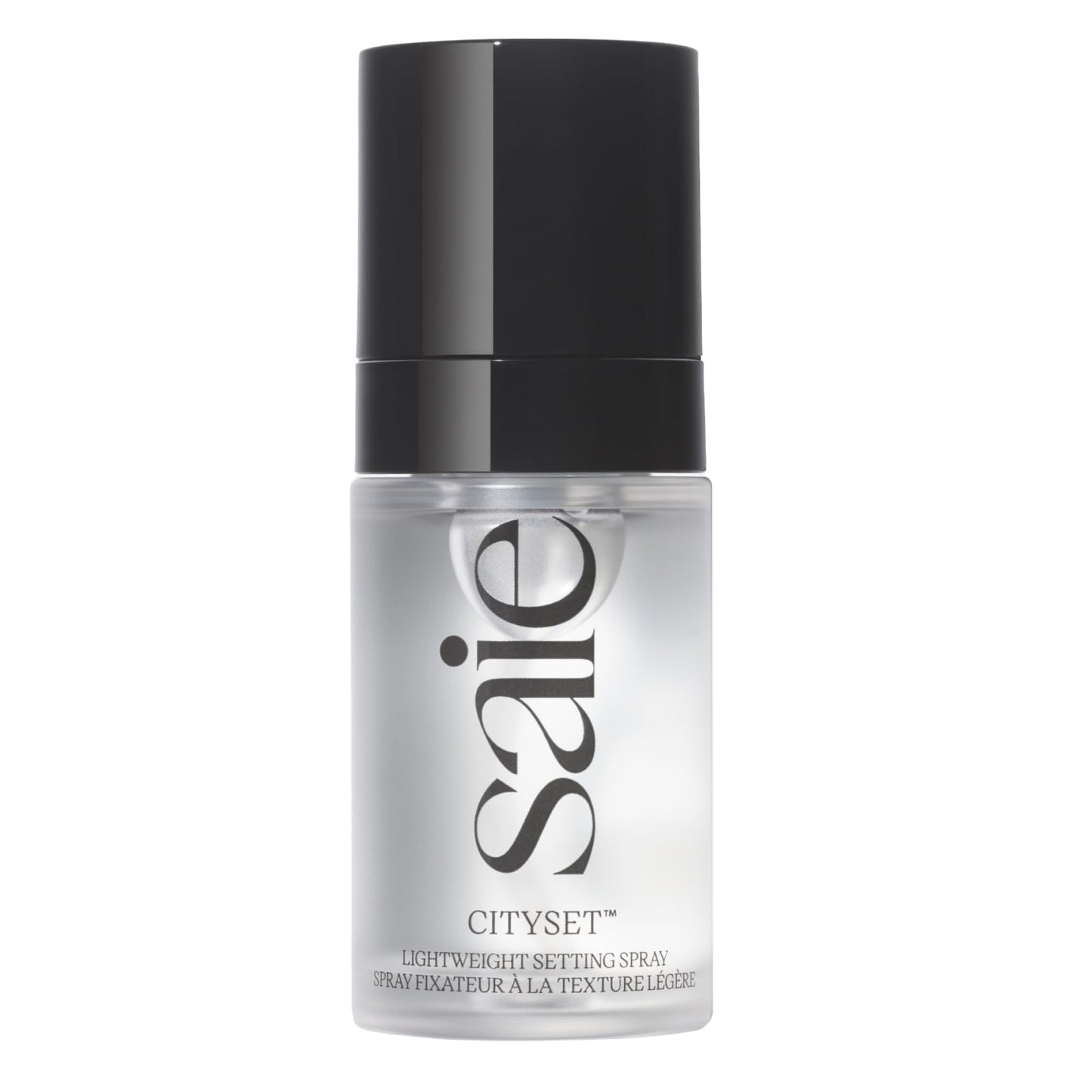 Saie Mini CitySet Makeup Setting Spray - Non-Aerosol Face Mist - 16-Hour Hydrating Setting Spray - Natural, Dewy Finish - Ultra-Fine, Non-Comedogenic