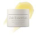 Oak Essentials Moisture Rich Face Balm, Hydrating Balm-to-Oil Face Moisturizer with Sea Buckthorn and Coconut Oils, Nourishing Skincare for Dry Skin