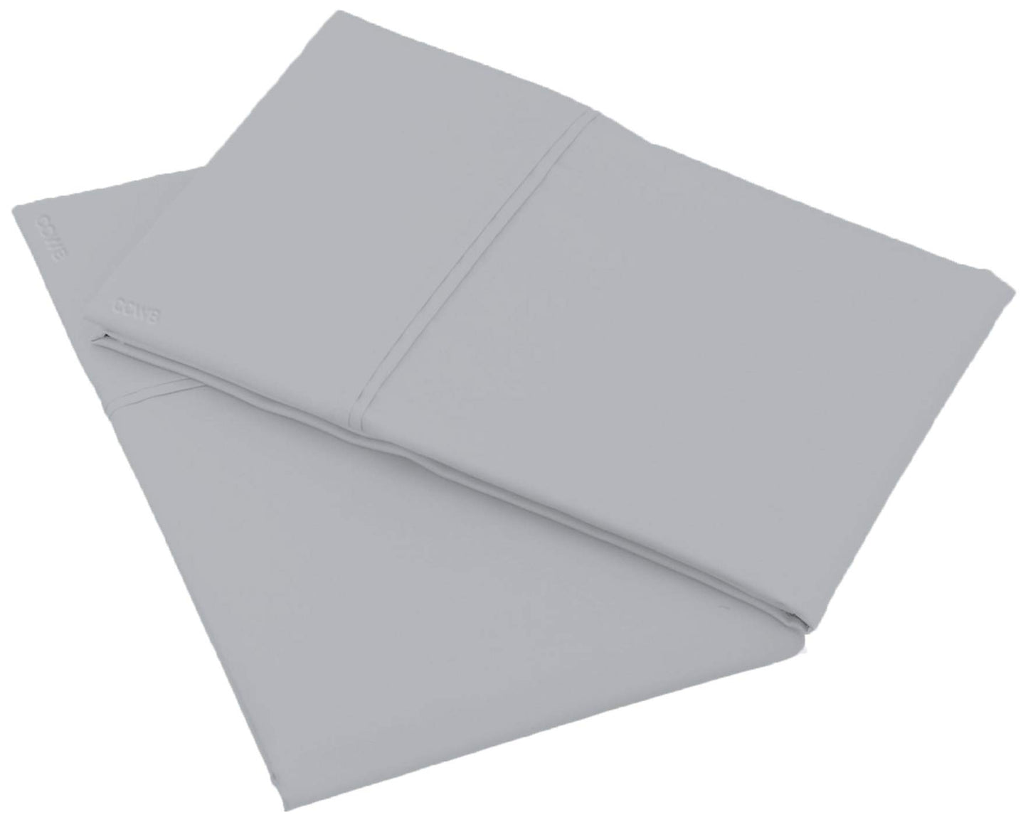 TBM Oversize Pillow Case Silver Queen Extra Large Fits Even The Fluffiest Pillows Including The Pancake Pillow Sleeve Style Extra Tall Pillowcase 100%