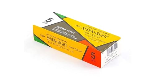 Paon Seven-Eight Permanent Hair Color Kit 5 Matt Brown by N'iceshop