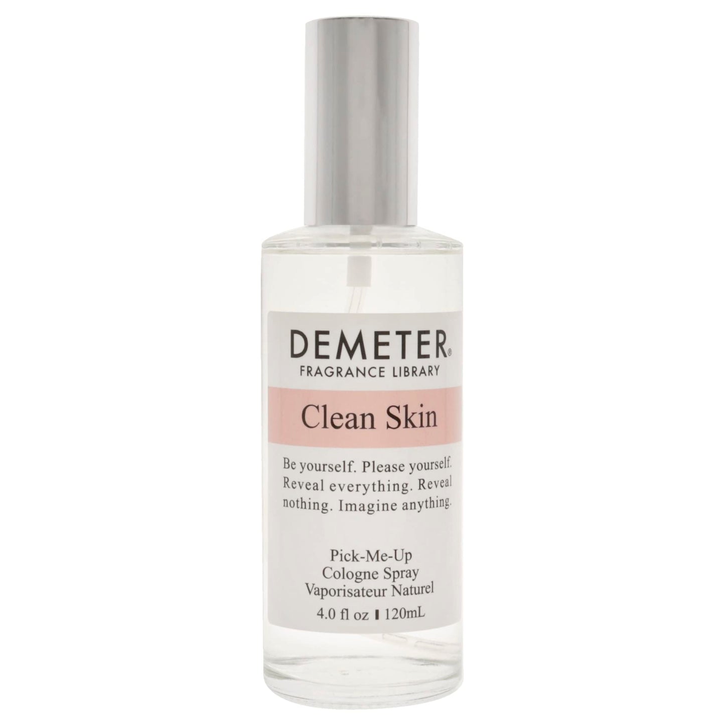 Demeter Clean Skin Cologne Spray for Unisex, 4 Ounce