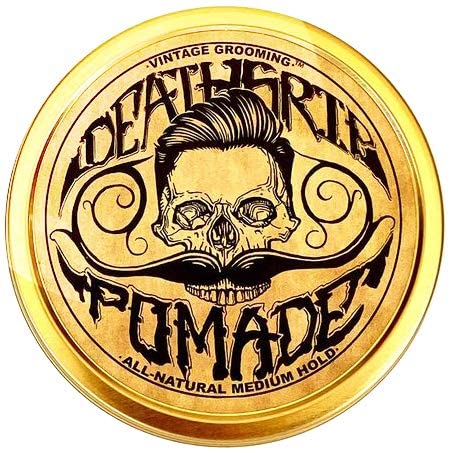 Hair Pomade For Men Grooming Styling Hair or Beard with Beeswax Medium Hold & Shine Like Gel Mousse Cream Or Grease 2 Ounces Natural Handmade in USA