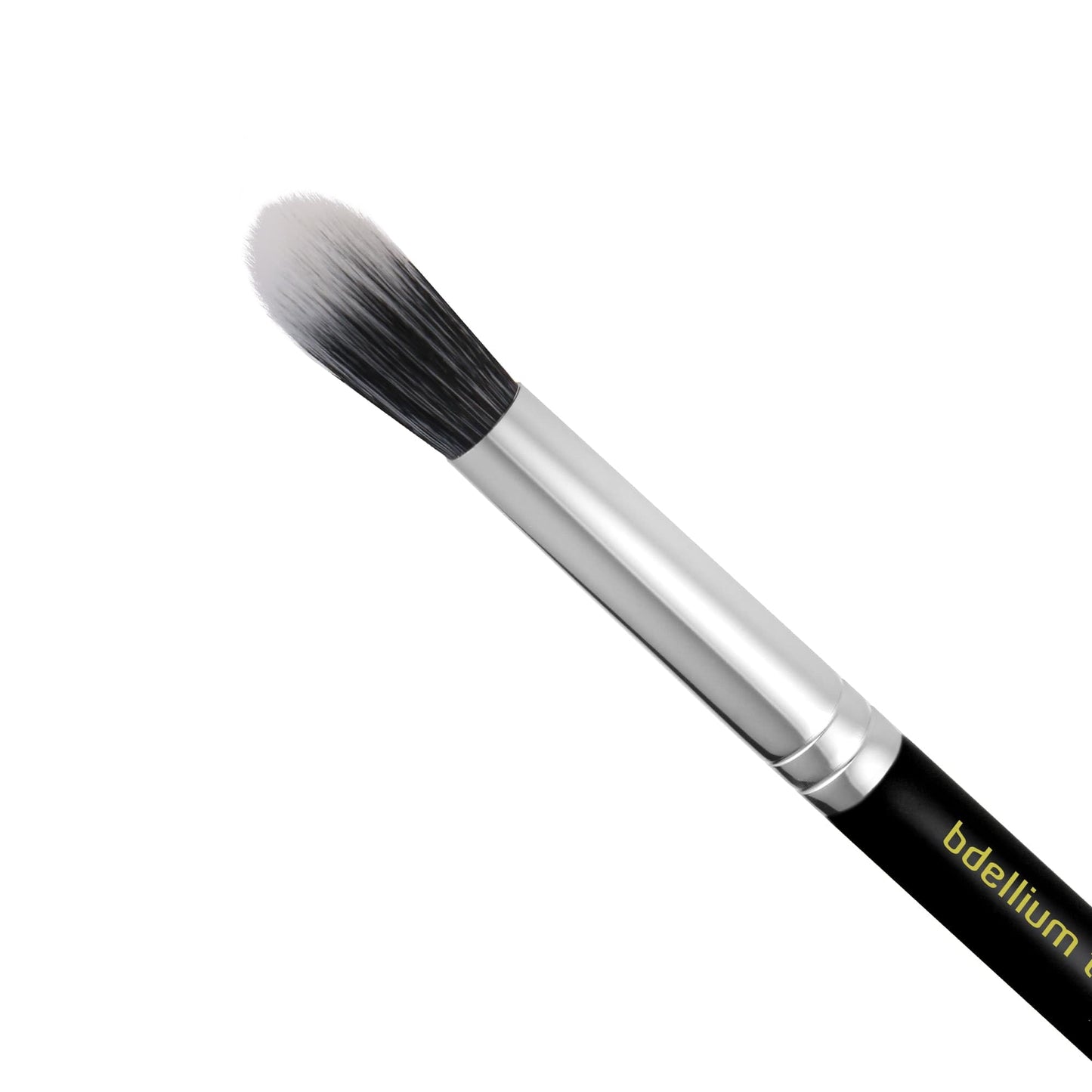 Bdellium Tools Professional Makeup Brush - Maestro Series 787 Duet Fiber Large Tapered Blending - With Soft Synthetic Fibers, For Controlled