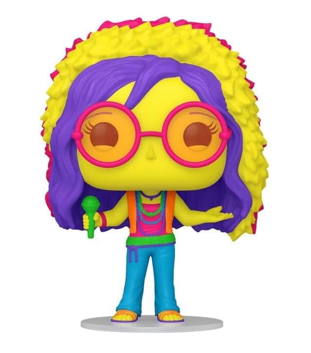 Funko Pop! Janis Joplin (Blacklight) Shop x Fun on The Run 2023 Exclusive