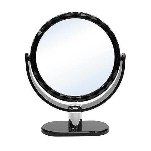 Karina,Tabletop Mount 10x/1x Magnification 360 Degree Mirror