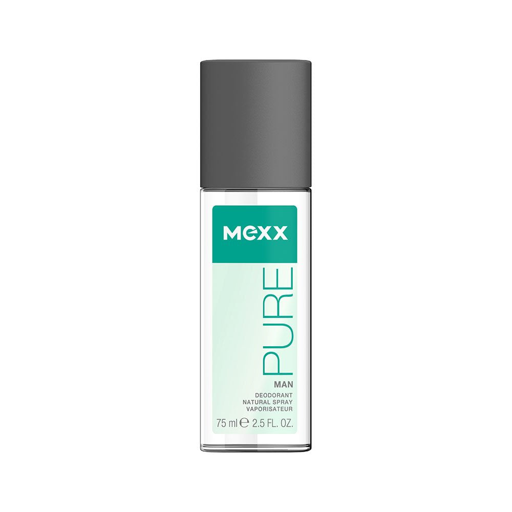 Mexx Deodorant Natural Spray for Men, Pure, 2.5 Ounce Beauty and Personal Care Mexx