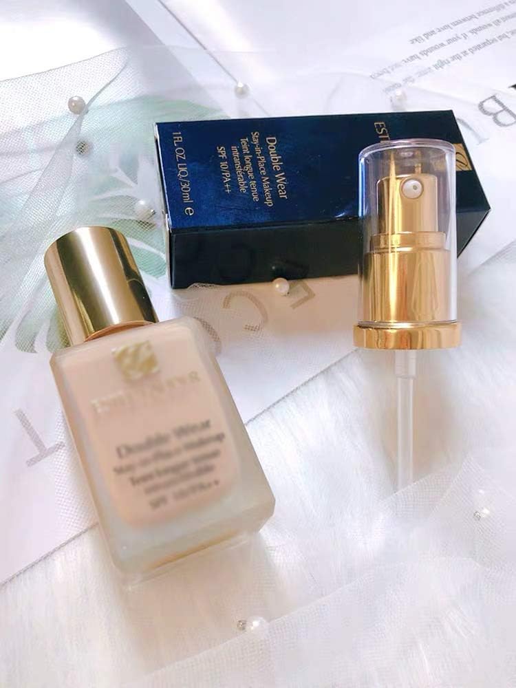 Sohynca 2pcs Replacement Pump for Foundation Bottle Compatible with Both Double Wear and Mac(Gold Color)