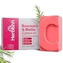 Herbishh Conditioner Bar, Moisturizing & Strengthening, Solid for Dry, Damaged & Thinning Hair, All Hair Types, Paraben-Free & Sulfate-Free, 3.53 oz
