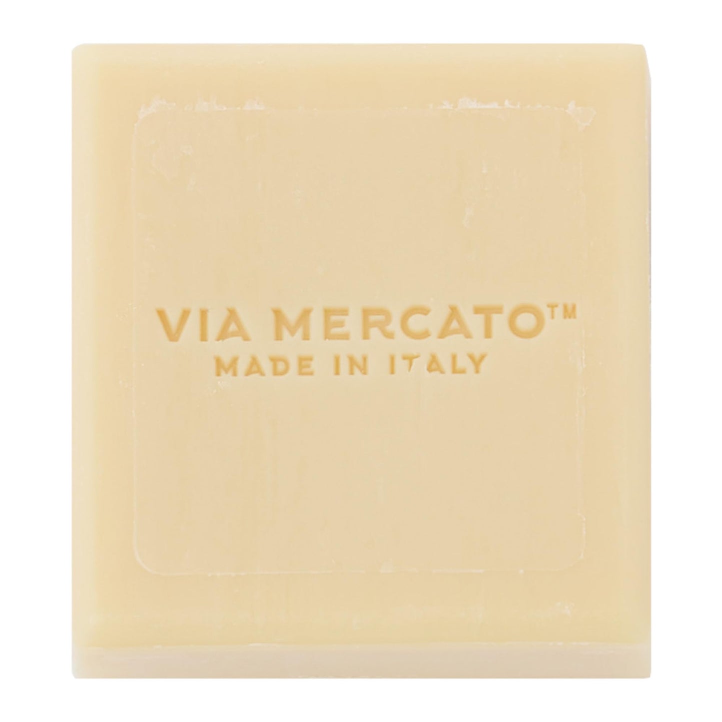 Via Mercato Travel Sized Italian Soap Bar (50g) - No. 2 Green Tea and White Musk Beauty & Personal Care Via Mercato