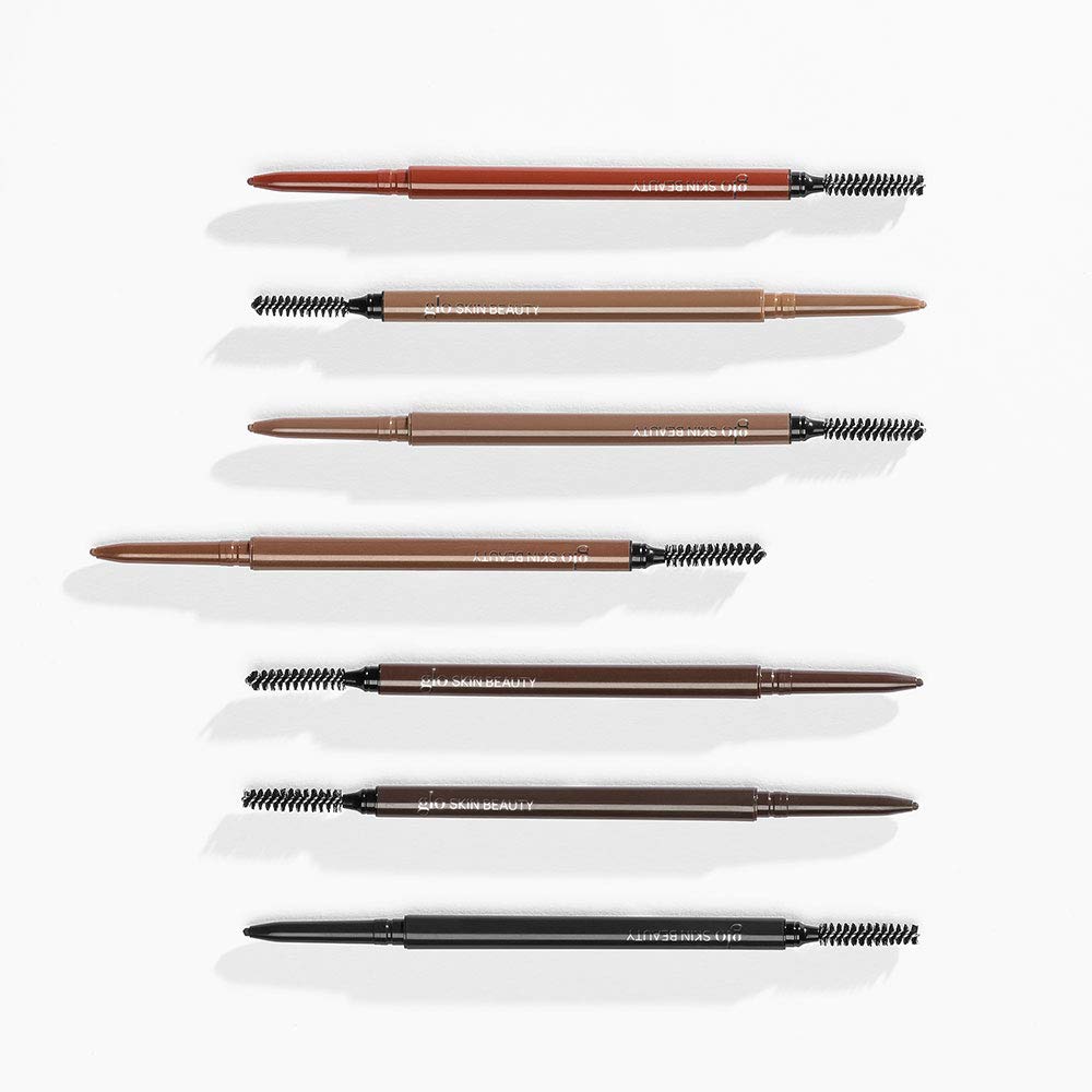 Glo Skin Beauty Precise Micro Browliner in Blonde - Fine Tip Precision Eyebrow Pencil - 6 Shades, Mineral Eye Brow Filler