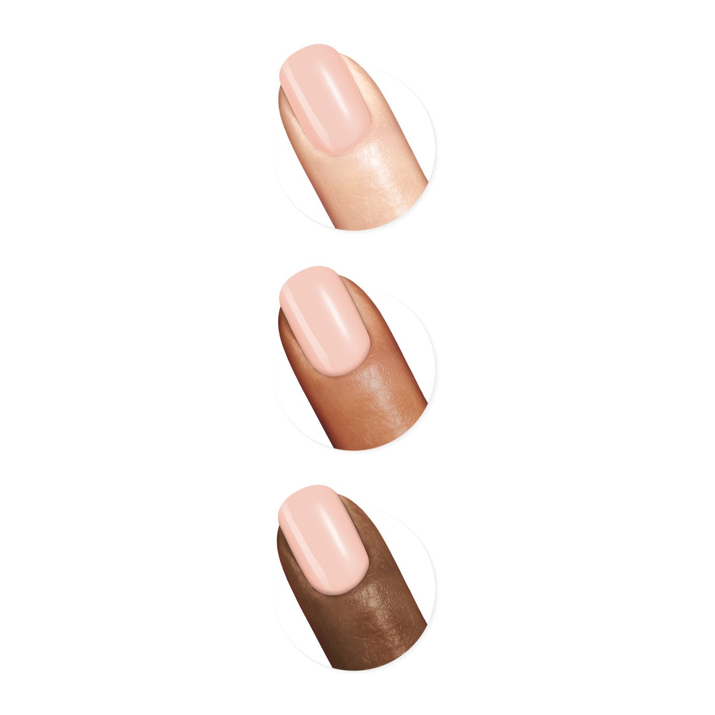 Sally Hansen Good. Kind. Pure. Nail Polish | Plant-Based, Vegan, 16-Free Formula | Opaque, Shiny | 130 Romantic Peach | Nude Pink Nail Color Beauty & Personal Care Sally Hansen