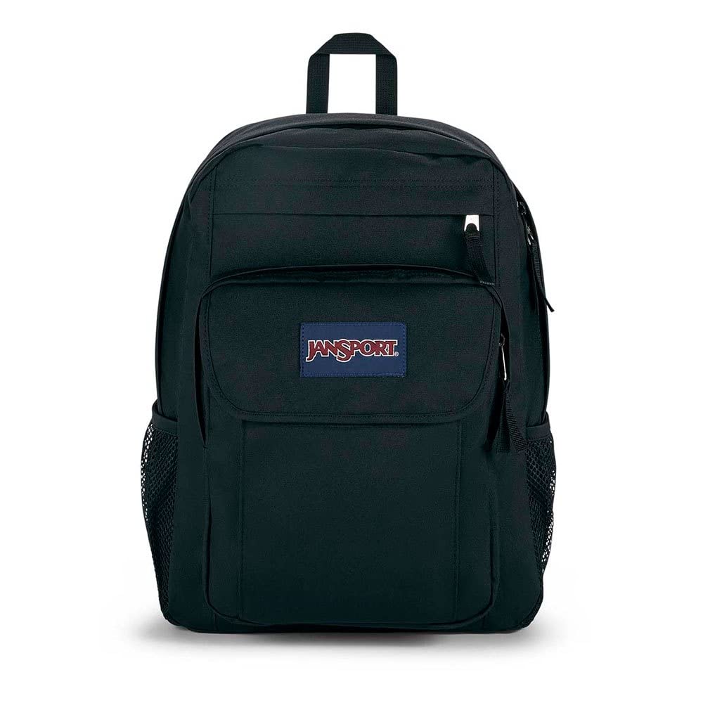 JANSPORT UNION PACK Backpack, 15 inch laptop compartment, Black, One Size, Unisex