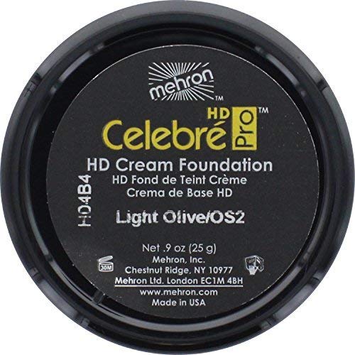 Mehron Makeup Celebre Pro-HD Cream Face & Body Makeup (.9 oz) (MEDUIM DARK 1)