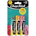 ChapStick Lip Balm, I Love Summer Collection, Variety 3-Pack - Sweet Watermelon, Peaches & Cream, Pink Lemonade, Moisturizing Lip Care, 0.15 Oz Ea