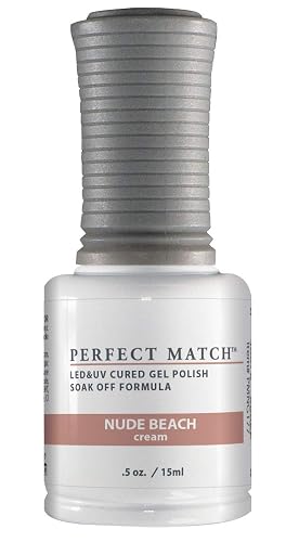 LeChat Perfect Match Gel Polish, Nude Beach, 0.5 Ounce (PMS177) Beauty & Personal Care LECHAT