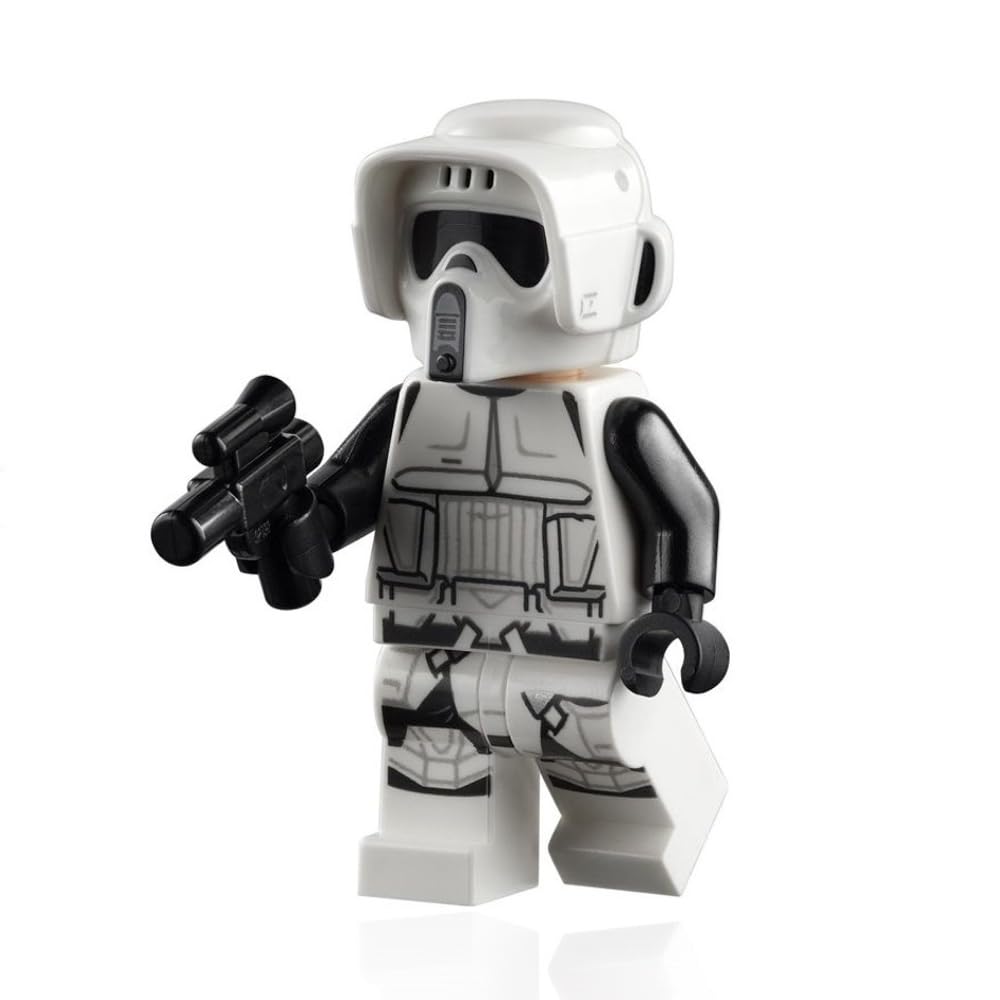 LEGO Star Wars The Mandalorian Minifigure - Imperial Scout Trooper with Blaster and Speeder Bike 75292