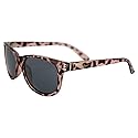 Islander Eyes Barbados Polarized Sunglasses for Women Pink Tortoise Frame w/Smoke Lens